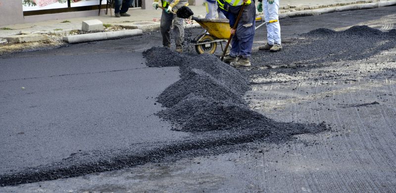 Asphalt Work in Progress