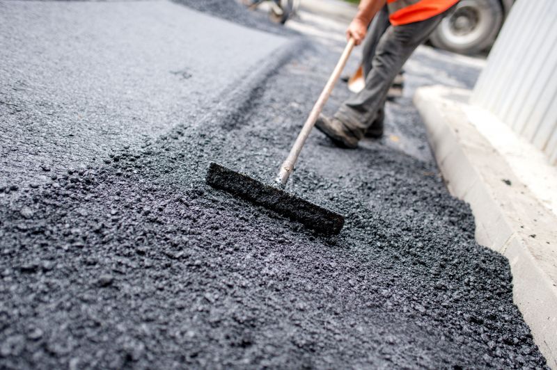 Asphalt Repair in Progress