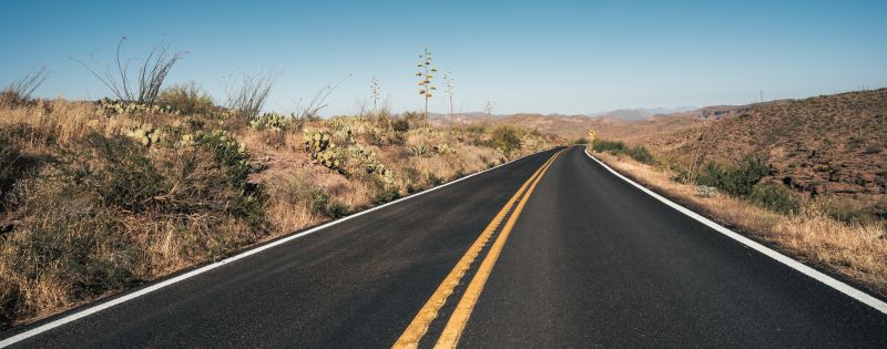 Blacktop Driveway in Yukon
