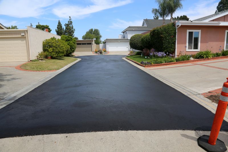 Driveway with Clear Edging